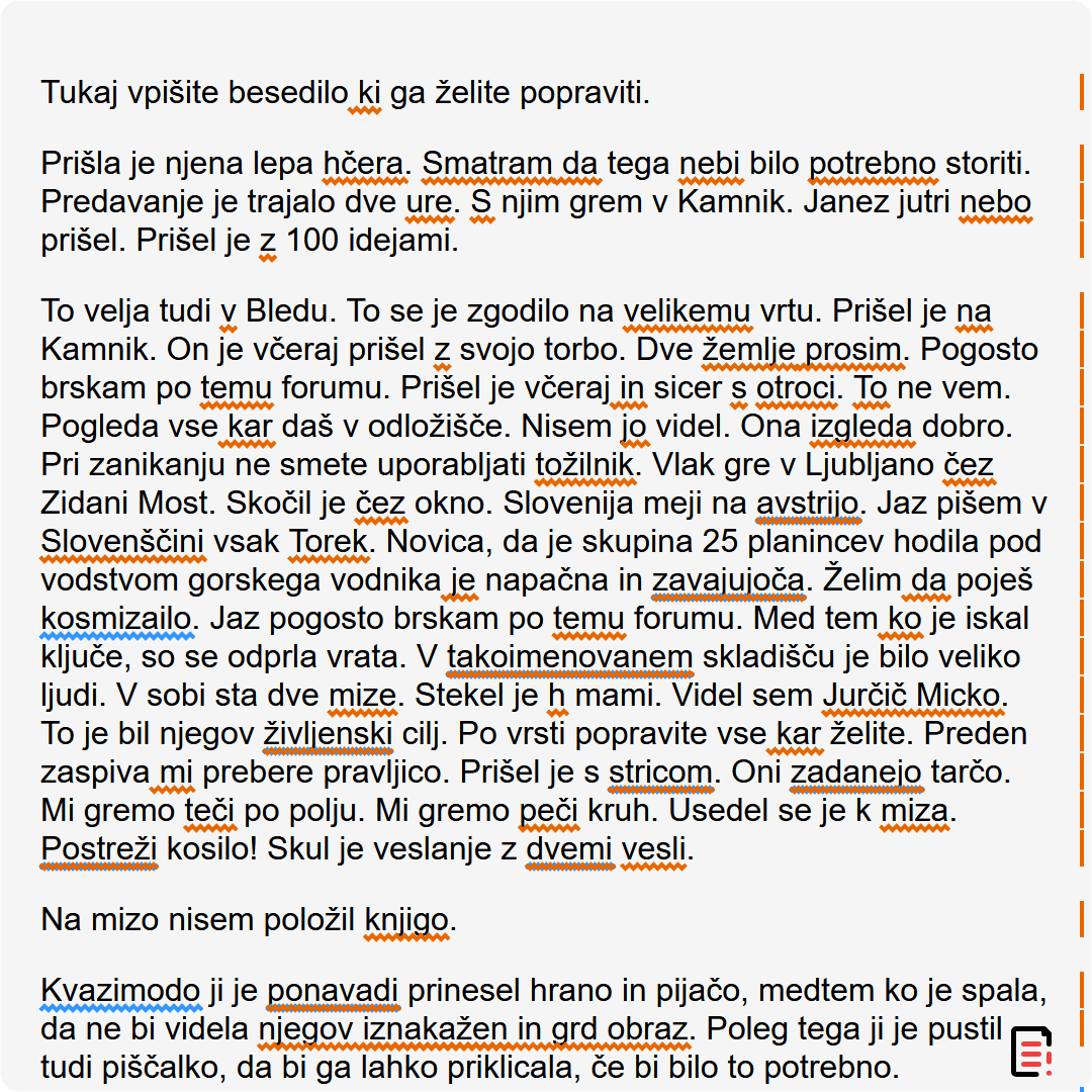 underline