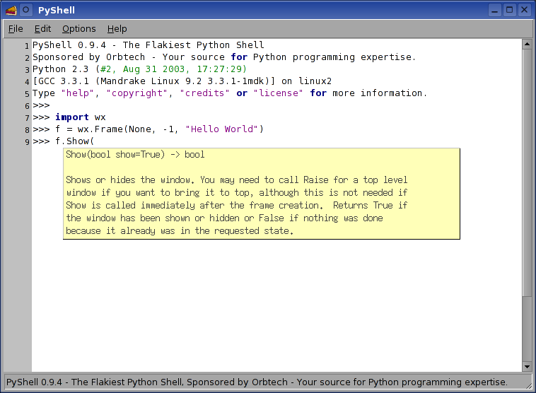 /Amebis/wxWidgets/raw/commit/d32b901bac42e4f8833720fd6eee60de7d870e0d/wxPython/docs/screenshots/PyShell.png